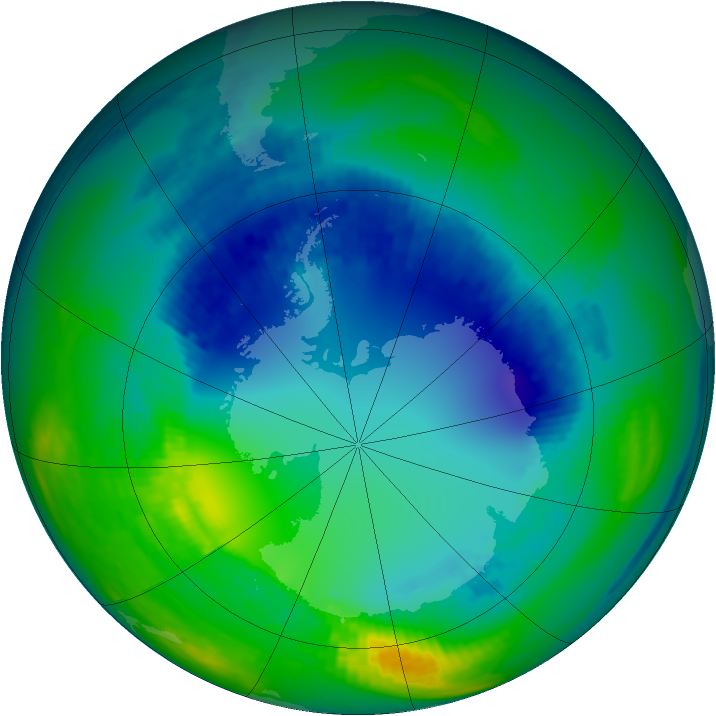 Ozone Map 2002-08-14